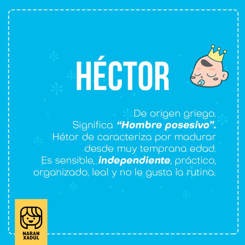 Significado del nombre Héctor Significado del nombre Héctor