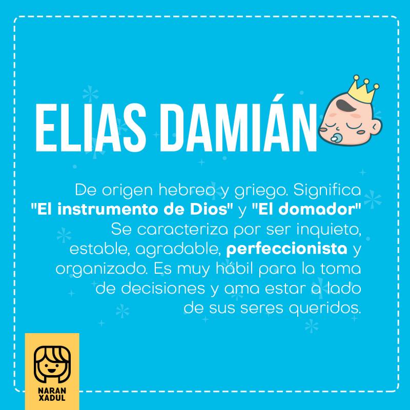 Significado de Elias Damián 