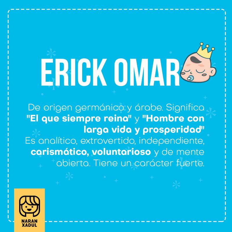 Significado de Erick Omar