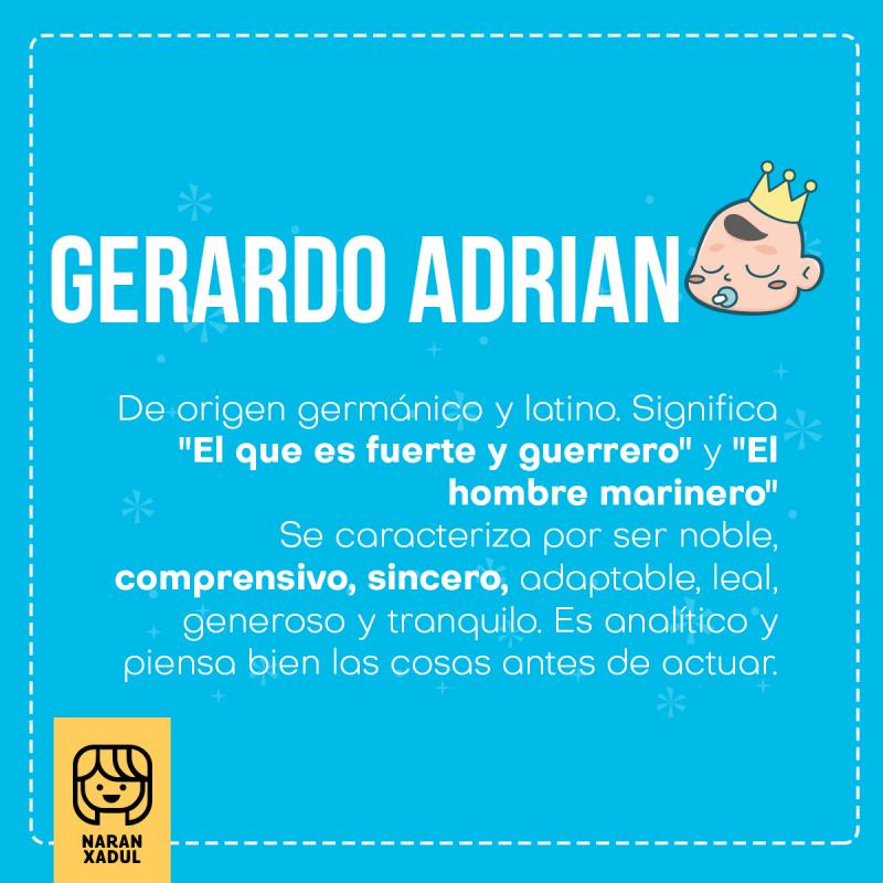 Significado de Gerardo Adrian