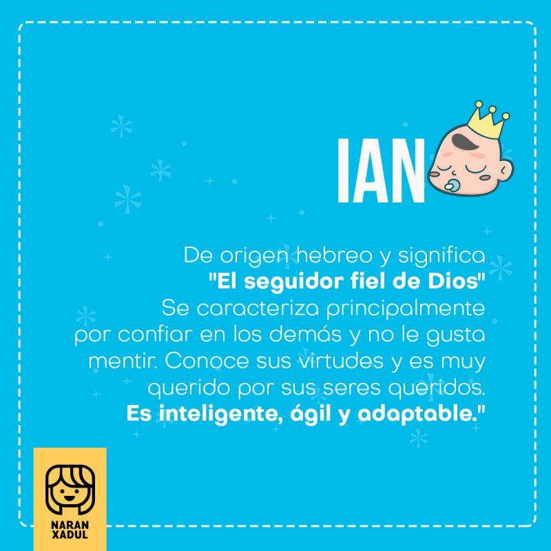 Significado del nombre Ian