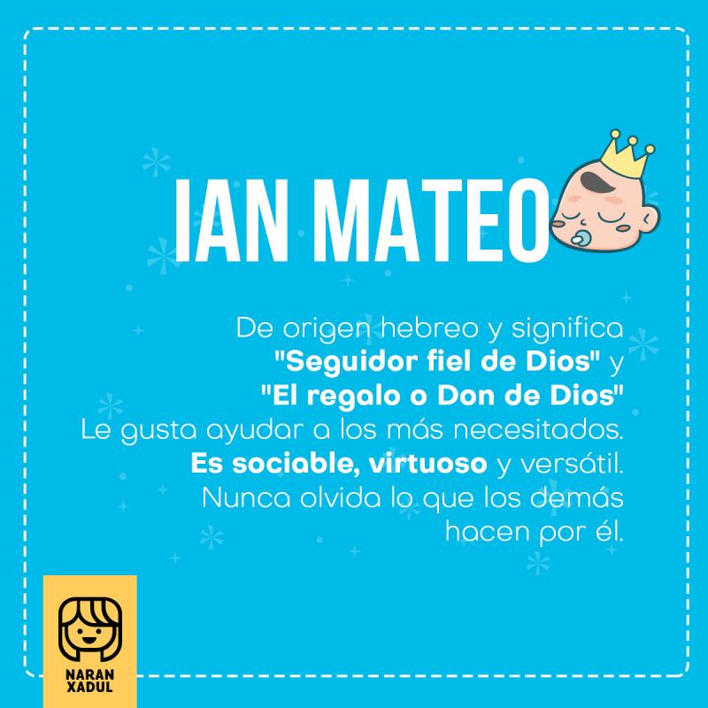 Significado de Ian Mateo