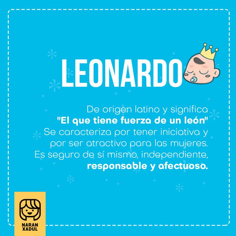 Significado del nombre Leonardo