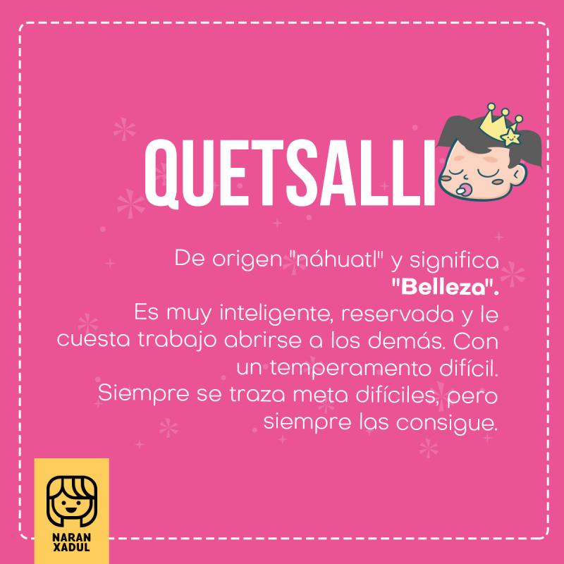 Significado de Quetsalli