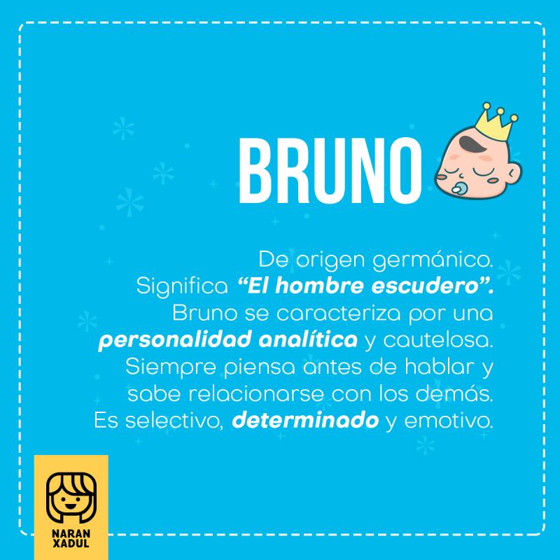 Significado del nombre Bruno Significado del nombre Bruno