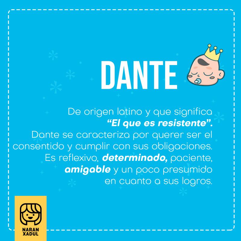 Significado Do Nome Dante Na Bíblia - RETOEDU