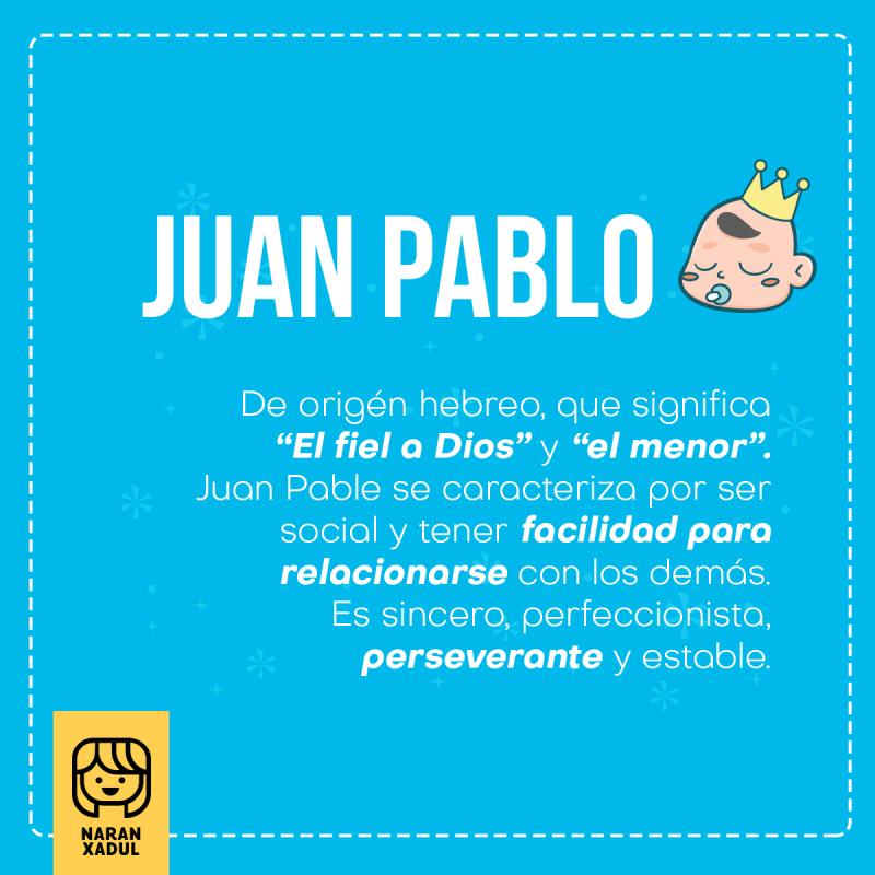 Significado de Juan Pablo