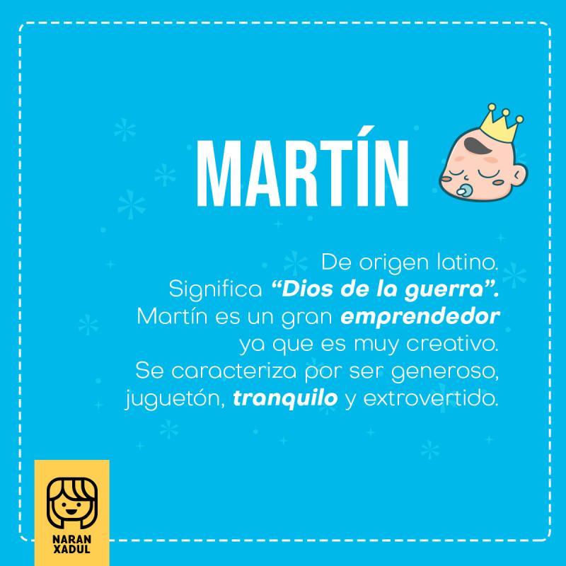 Significado del nombre Martín