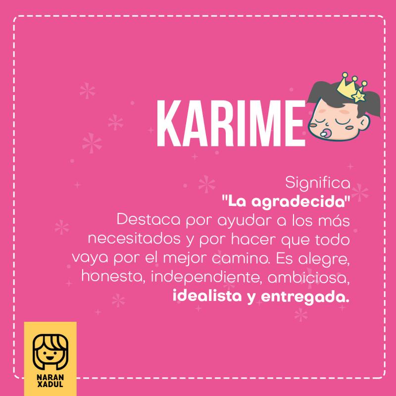 Karime  Naranxadul