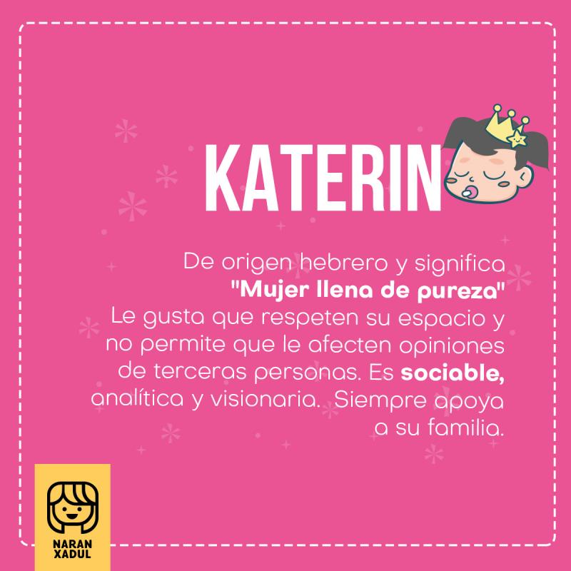Significado de Katerin
