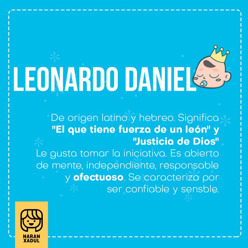 Significado de Leonardo Daniel