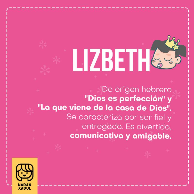 Significado Del Nombre Lizbeth