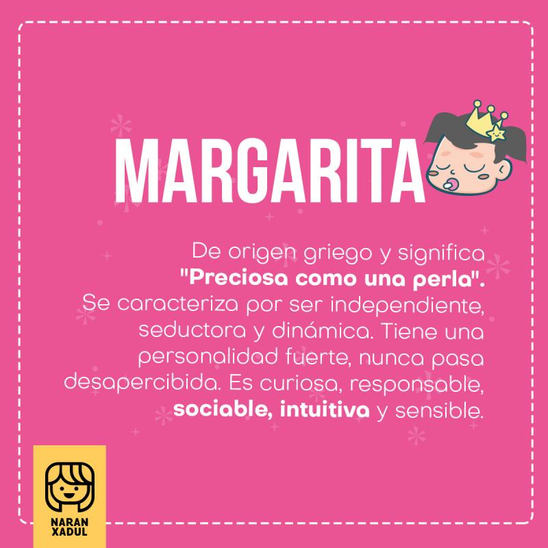 Significado del nombre Margarita