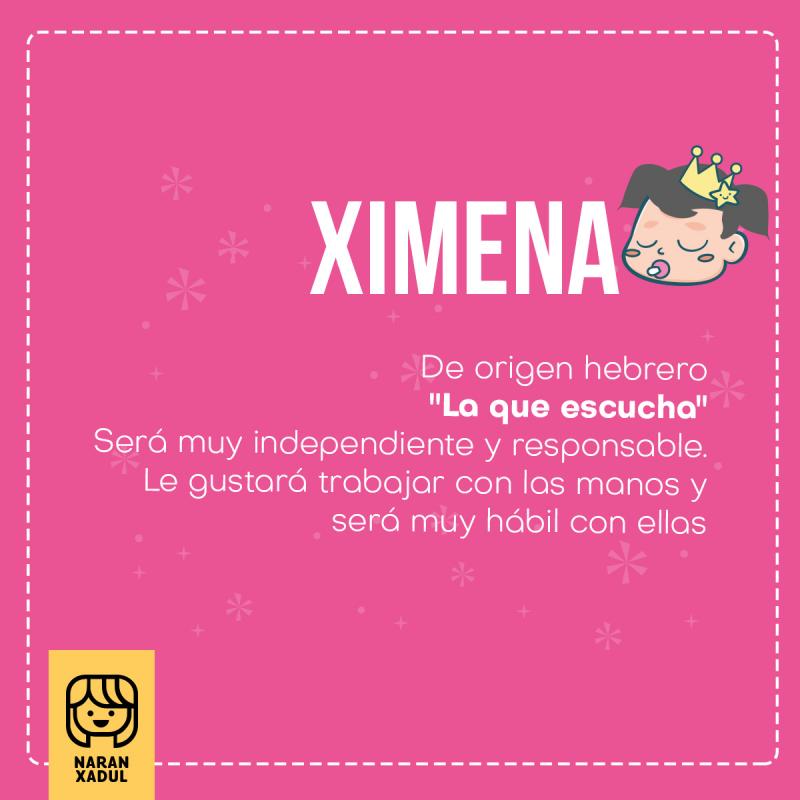 Significado del nombre Ximena