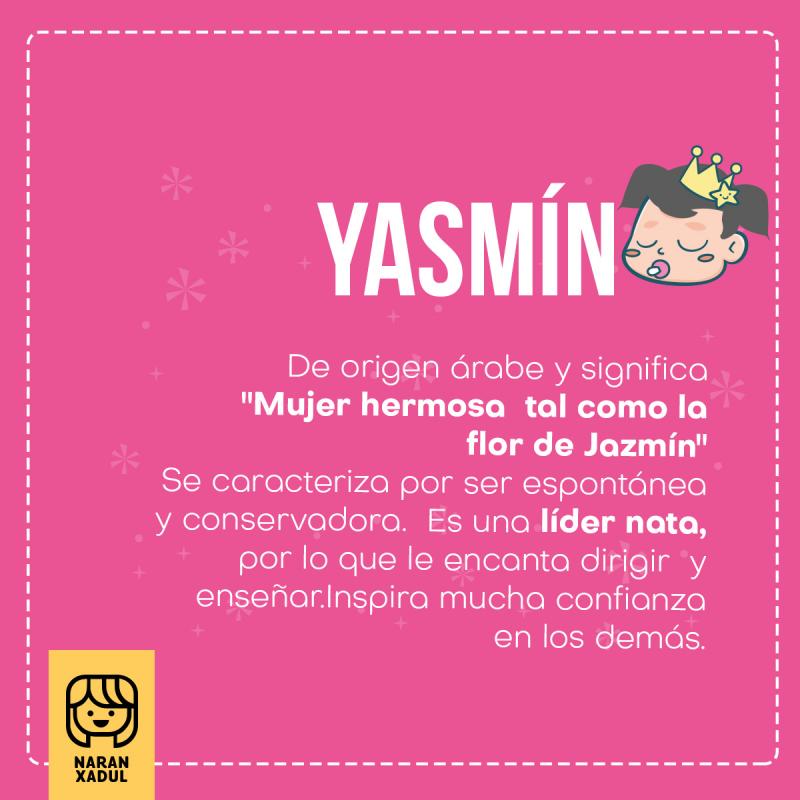 yasmin, significado de nombres, significado de yasmin, nombres de niña modernos