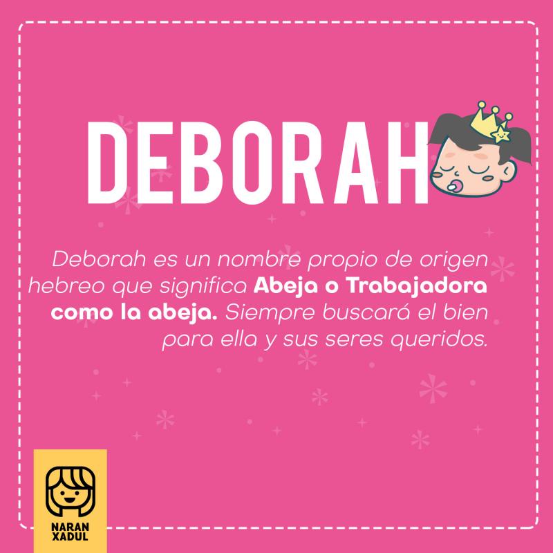 deborah, significado de deborah, deborah significado, 