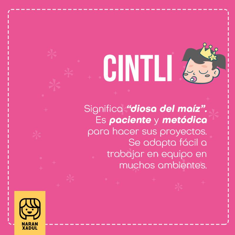 Significado de Cintli