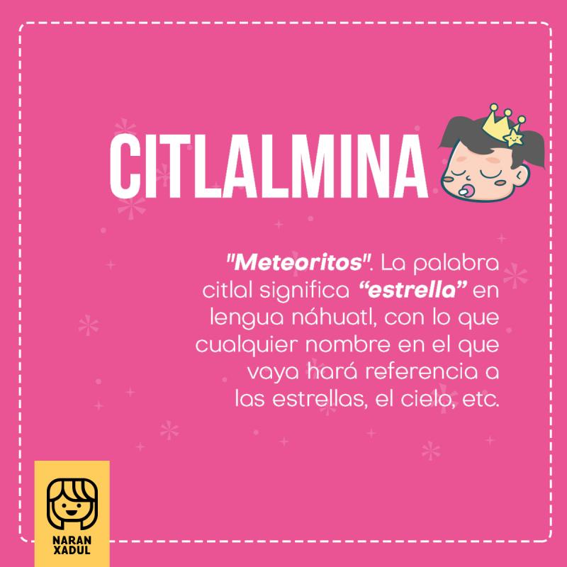 Significado de Citlalmina