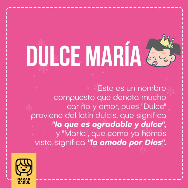 Significado de Dulce María
