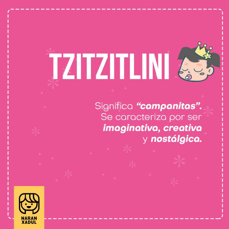 Tzitzitlinni, significado de tzizitlini