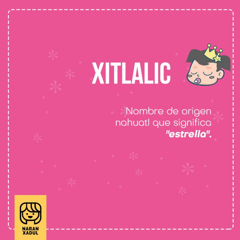 xitlalic, significado de xitlalic