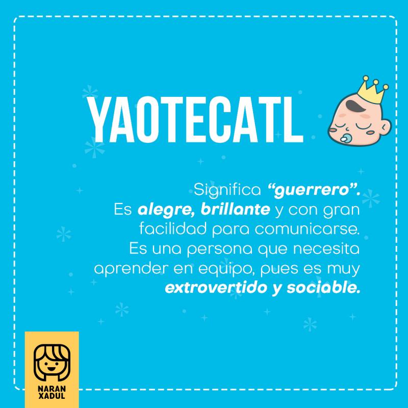 Yaotecatl, significado de Yaotecatl