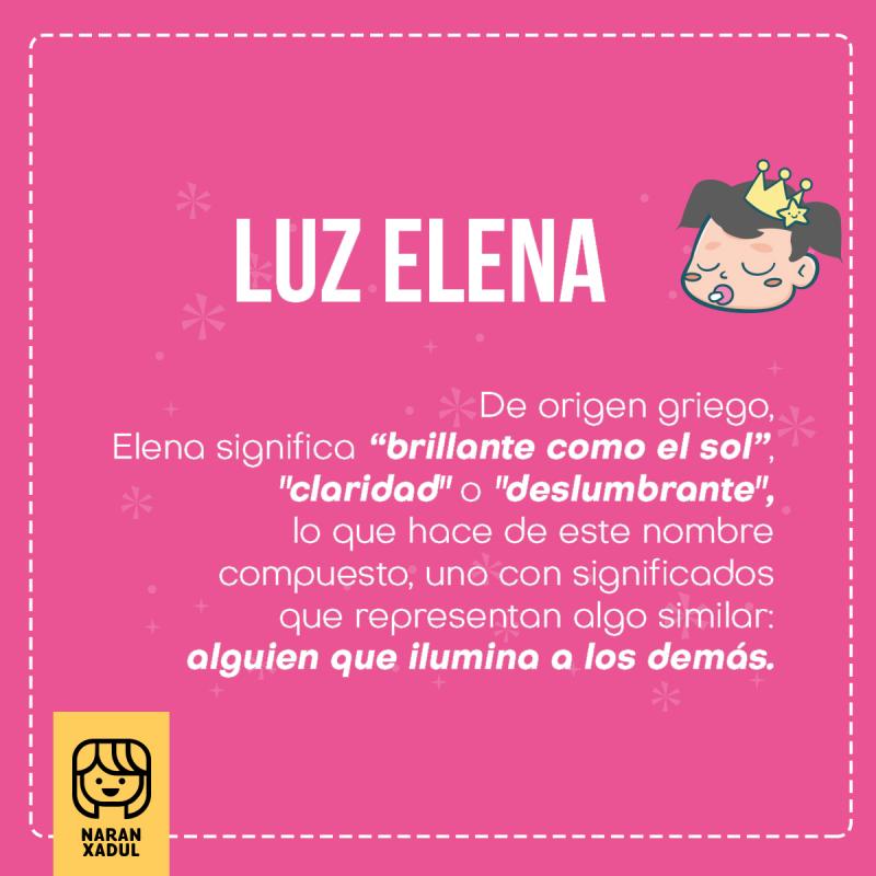 Significado de Luz Elena