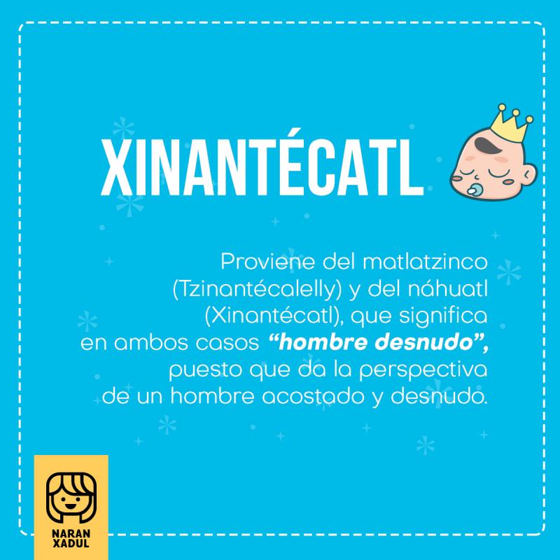 Xinantecatl, significado de xinantencatl