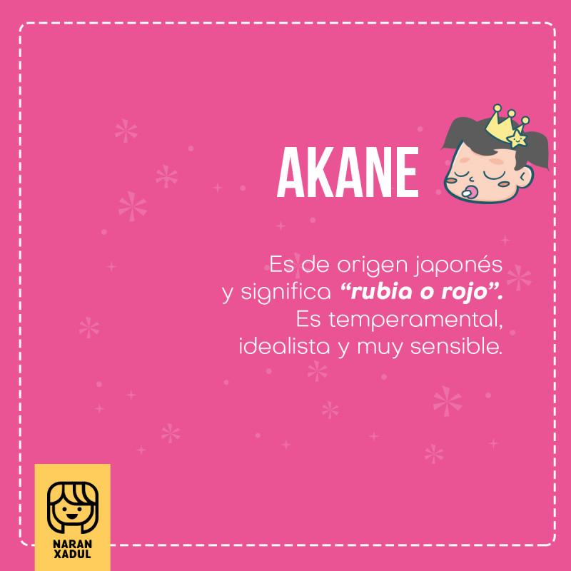 Significado de Akane