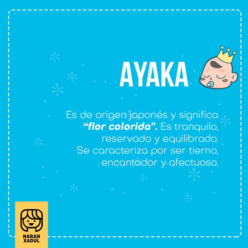 Significado de Ayaka