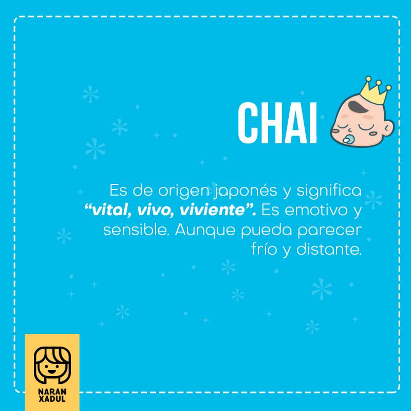 Significado de Chai