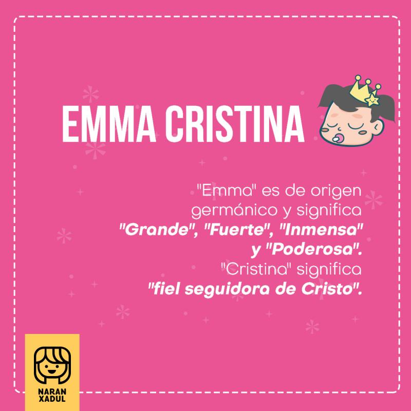 Significado de Emma Cristina