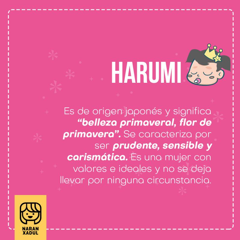 Significado de Harumi