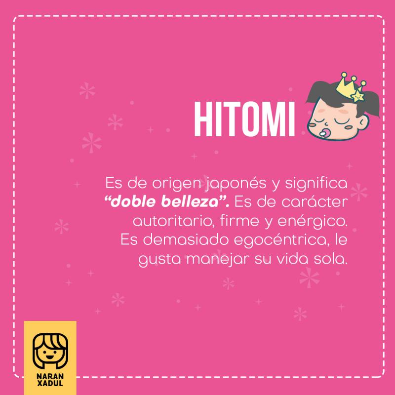 Significado de Hitomi