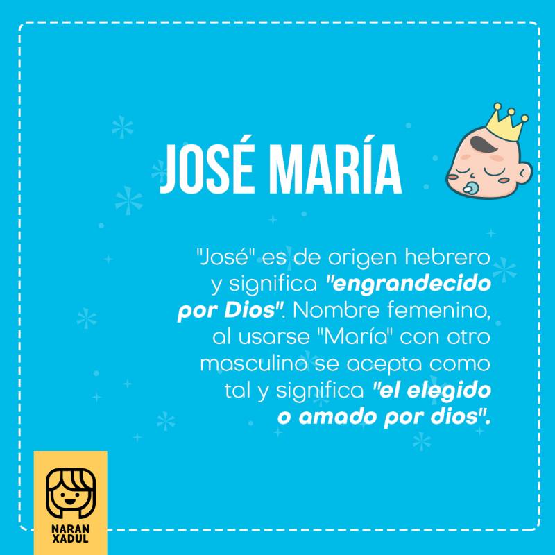 Significado de José María