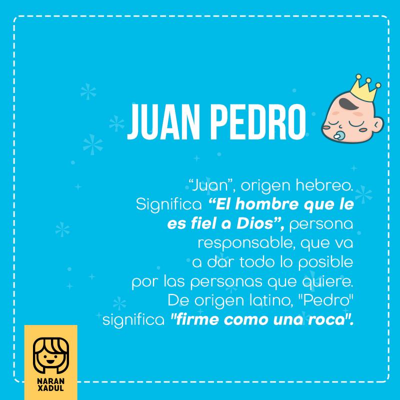 Significado de Juan Pedro