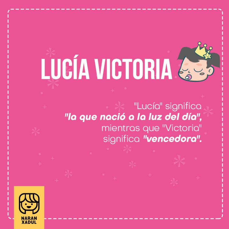 Significado de Lucía Victoria