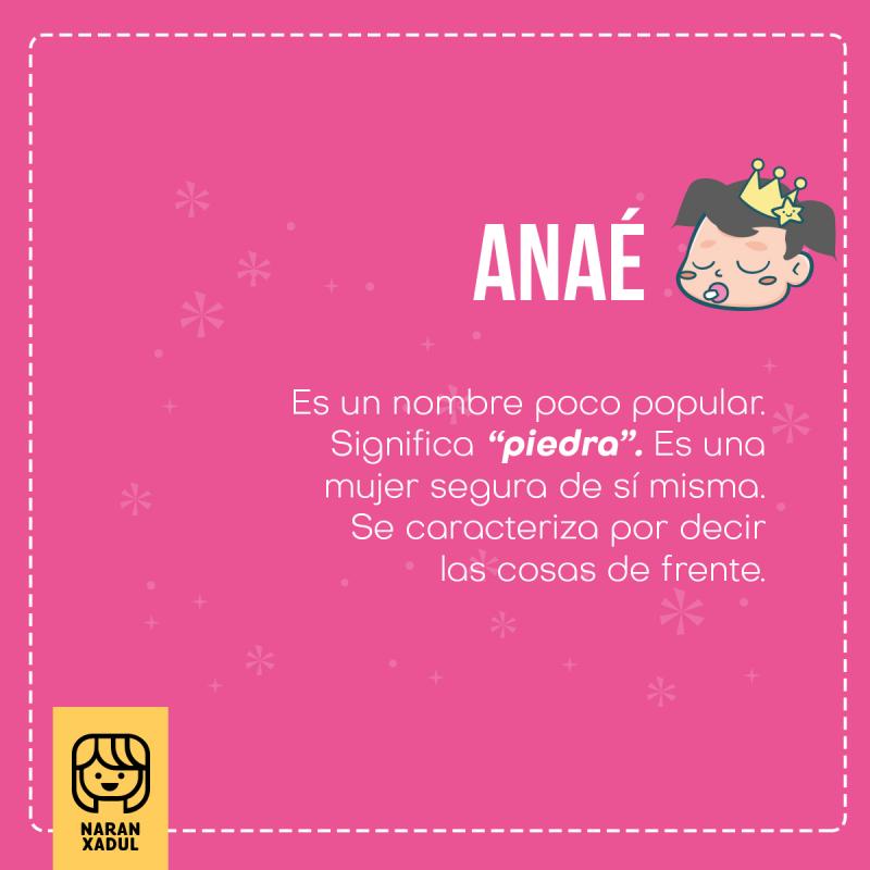 Significado de Anaé