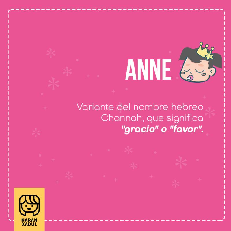 Significado de Anne