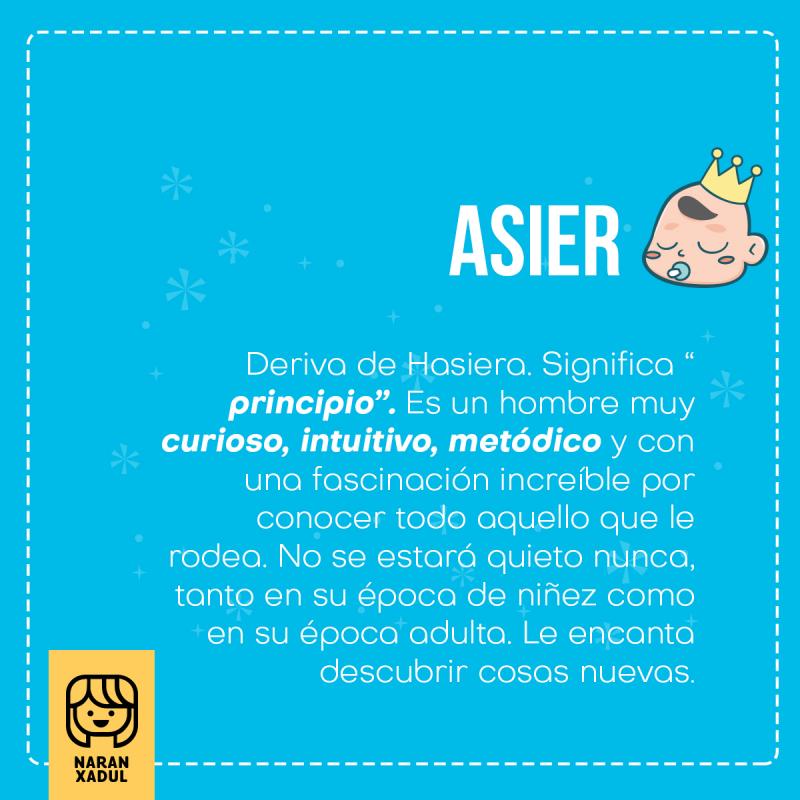 Significado de Asier