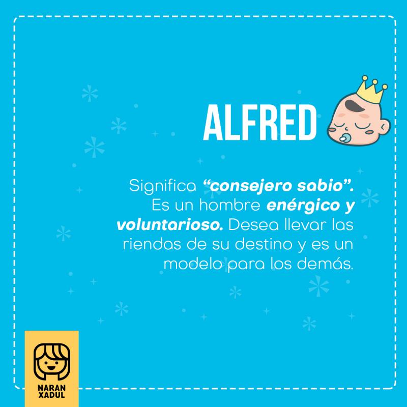 Significado de Alfred