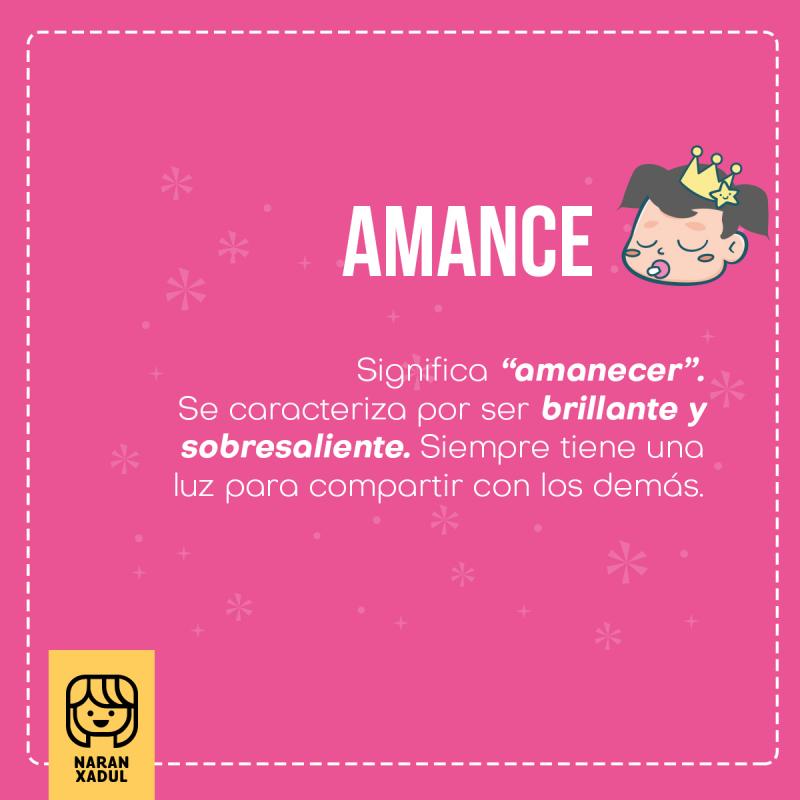 Significado de Amance