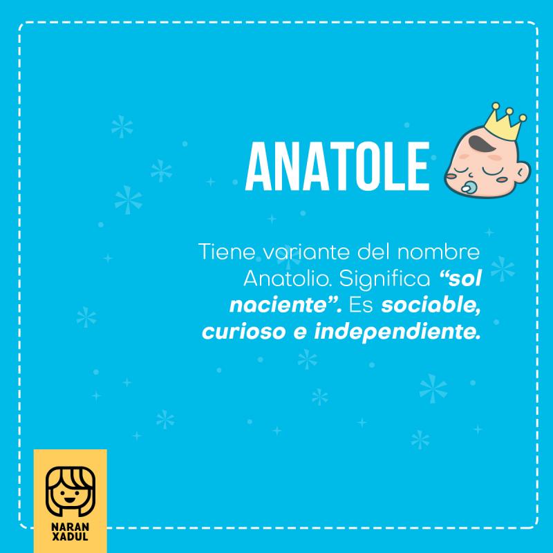 Significado de Anatole