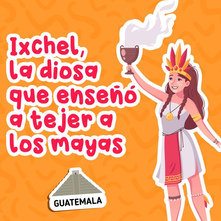 Ixchel, la diosa que enseñó a tejer a los mayas