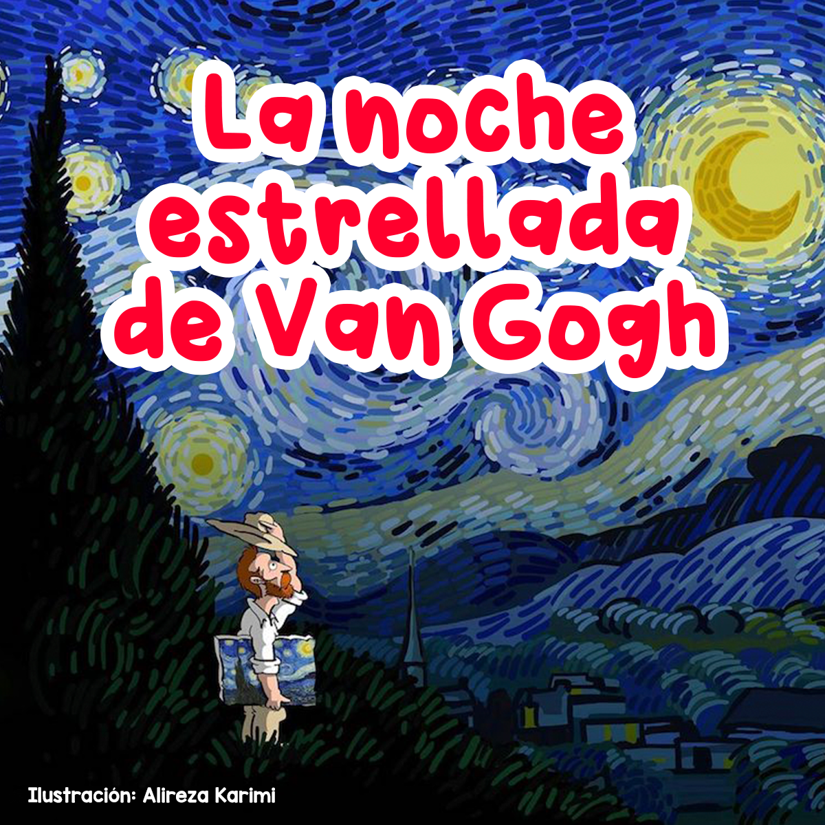 La noche estrellada de Van Gogh