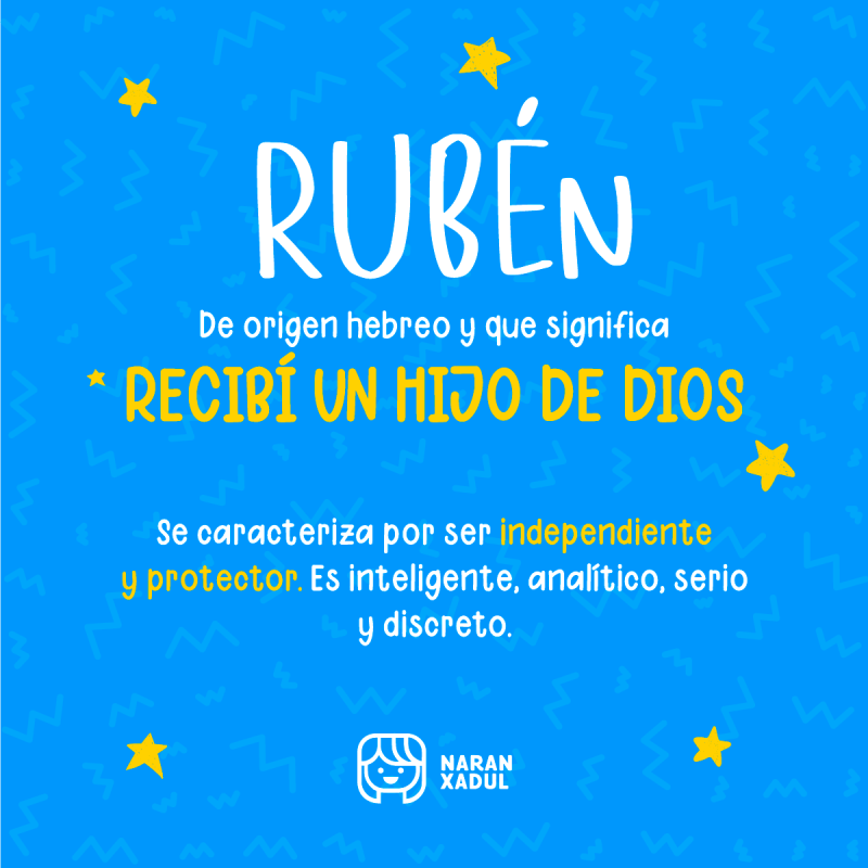 Significado de Rubén