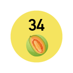 Semana 30: Tu bebé es del tamaño de un melón cantaloup