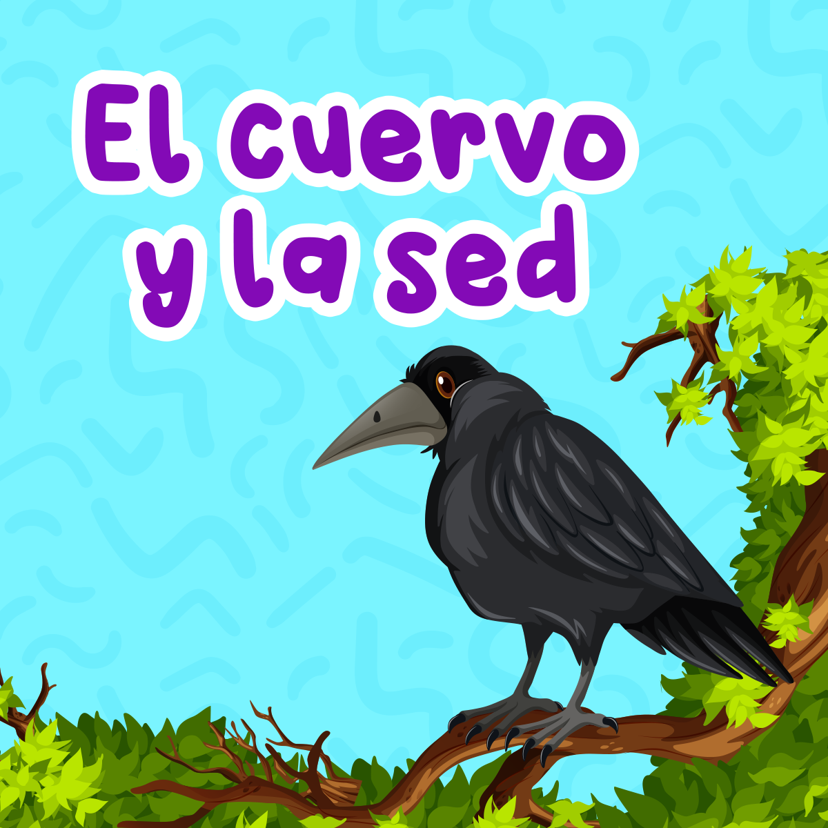 El cuervo y la sed