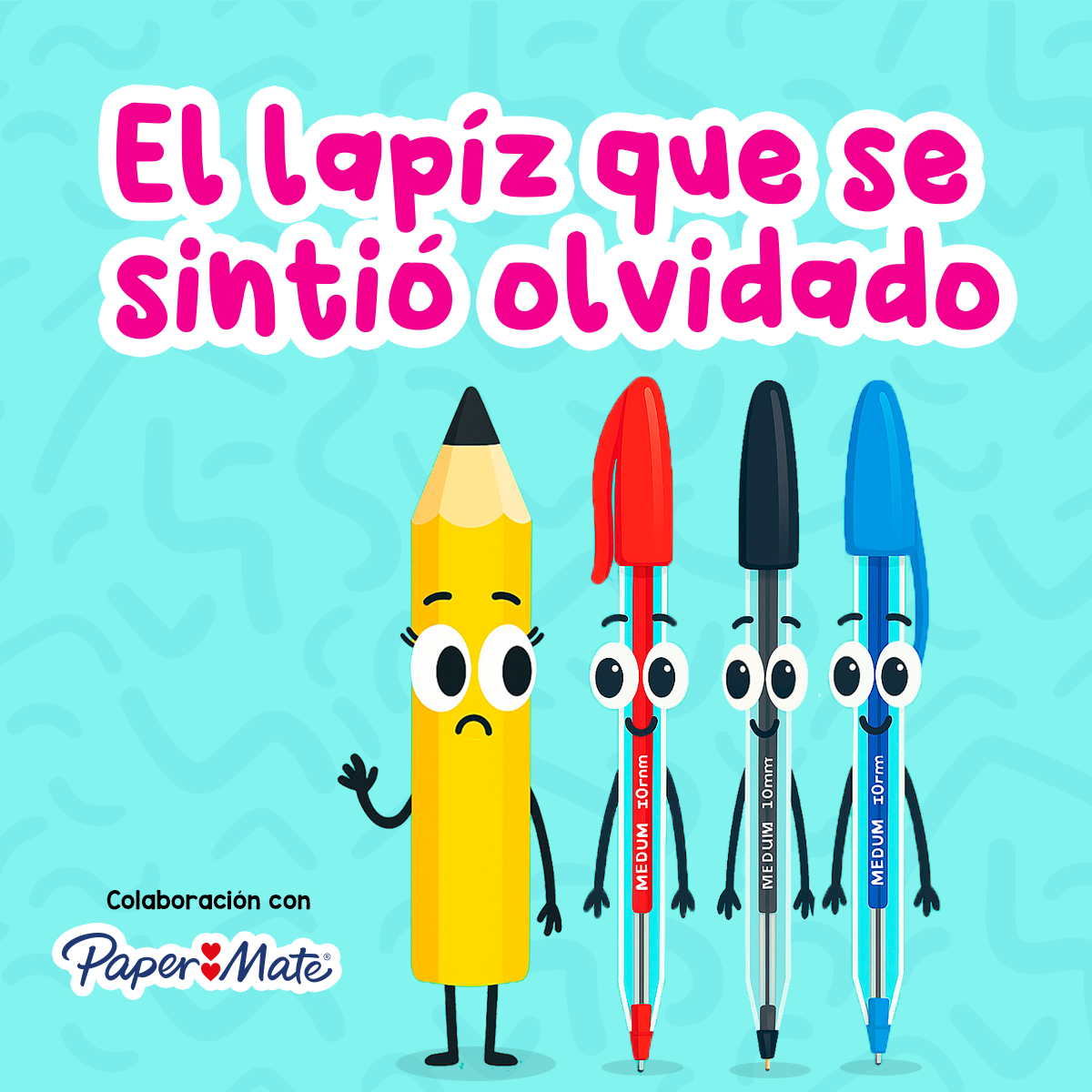 El lápiz que se sintió olvidado