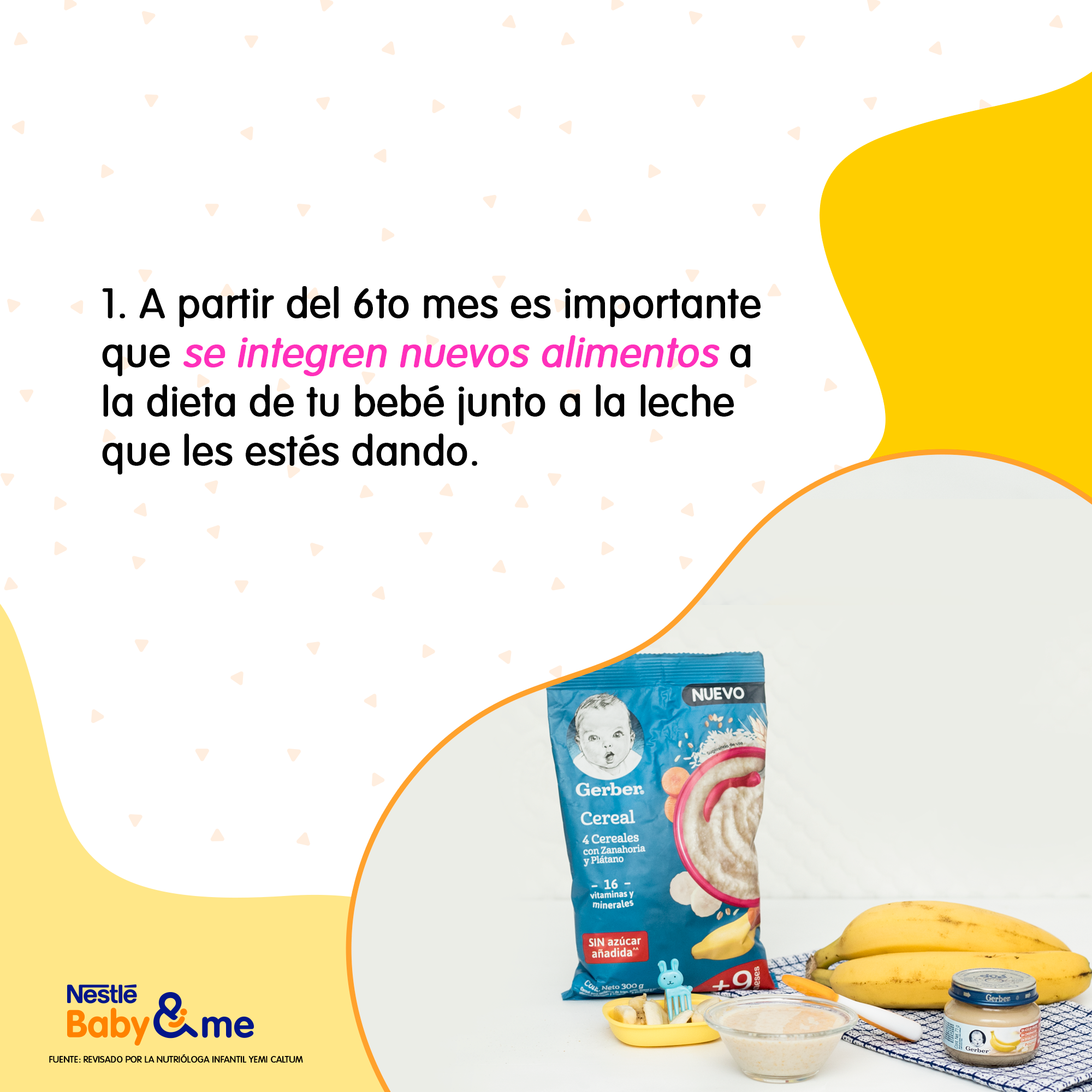 Cómo introducir alimentos sólidos